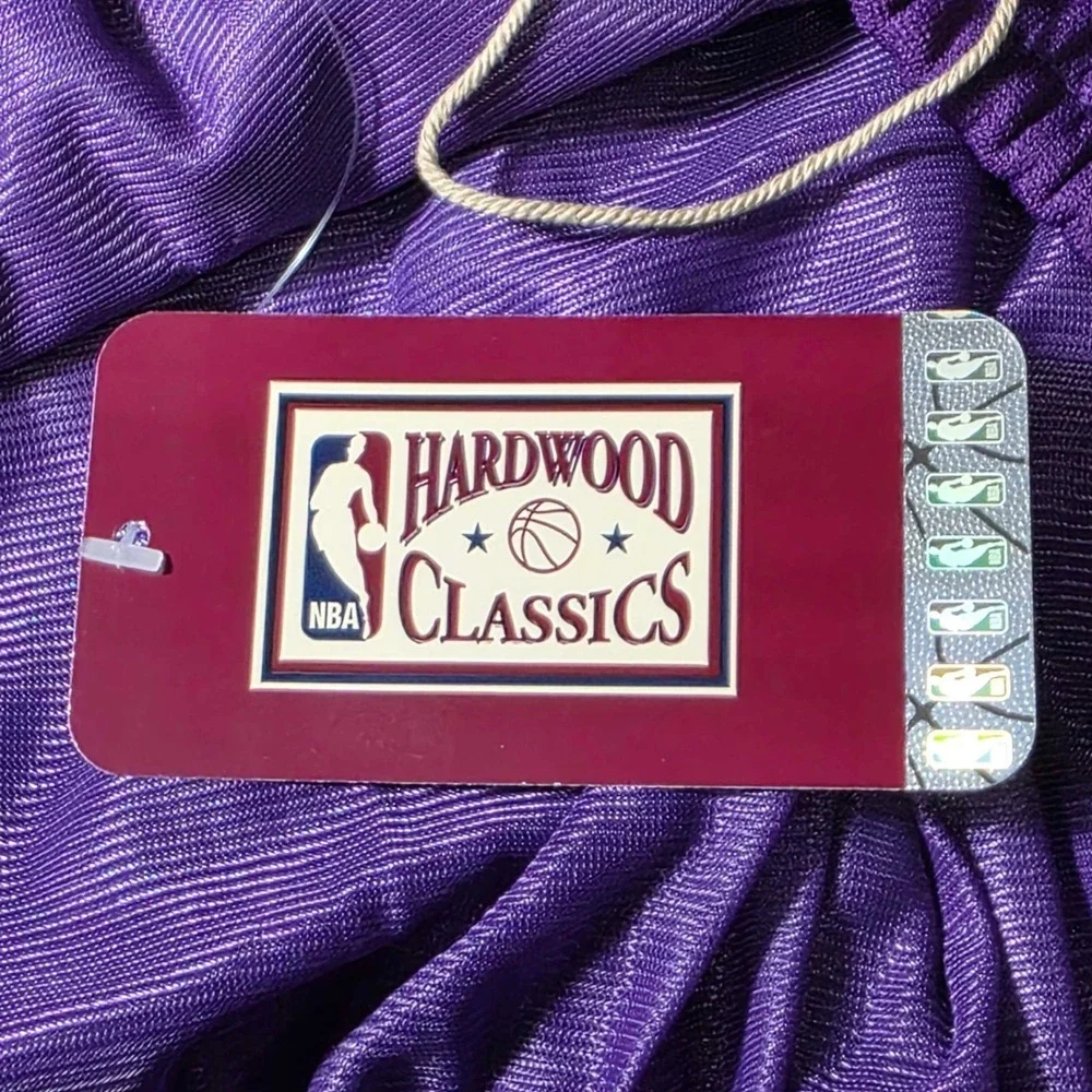 Mitchell & Ness Phoenix Suns Hardwood Classics Swingman Shorts Purple Mens L NWT